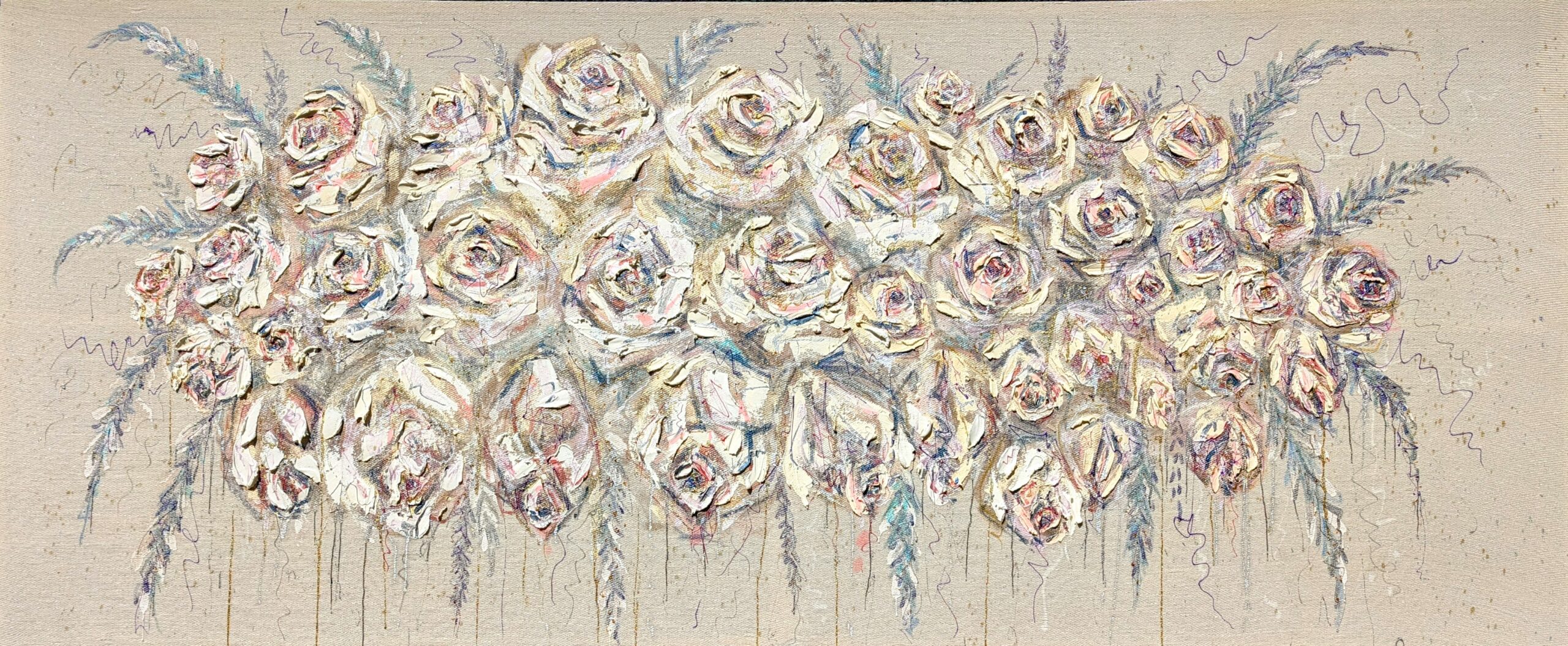 Sand and Lavender Rose