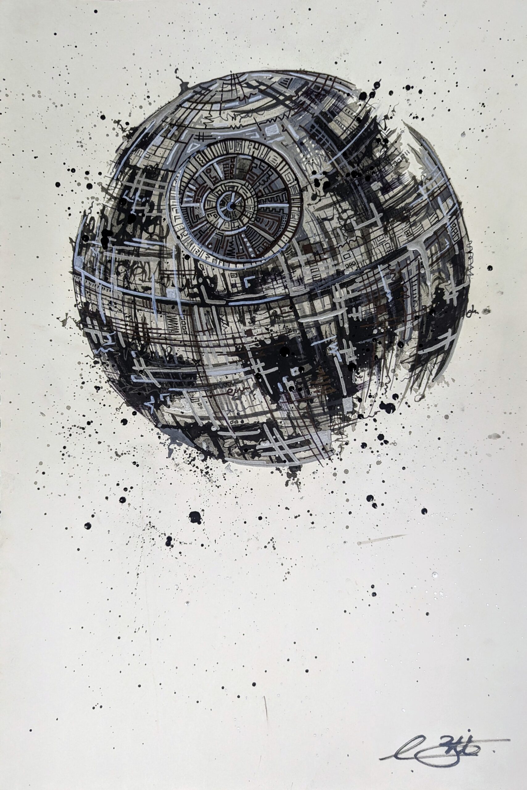Pre-Order Commission - Star Wars Death Star