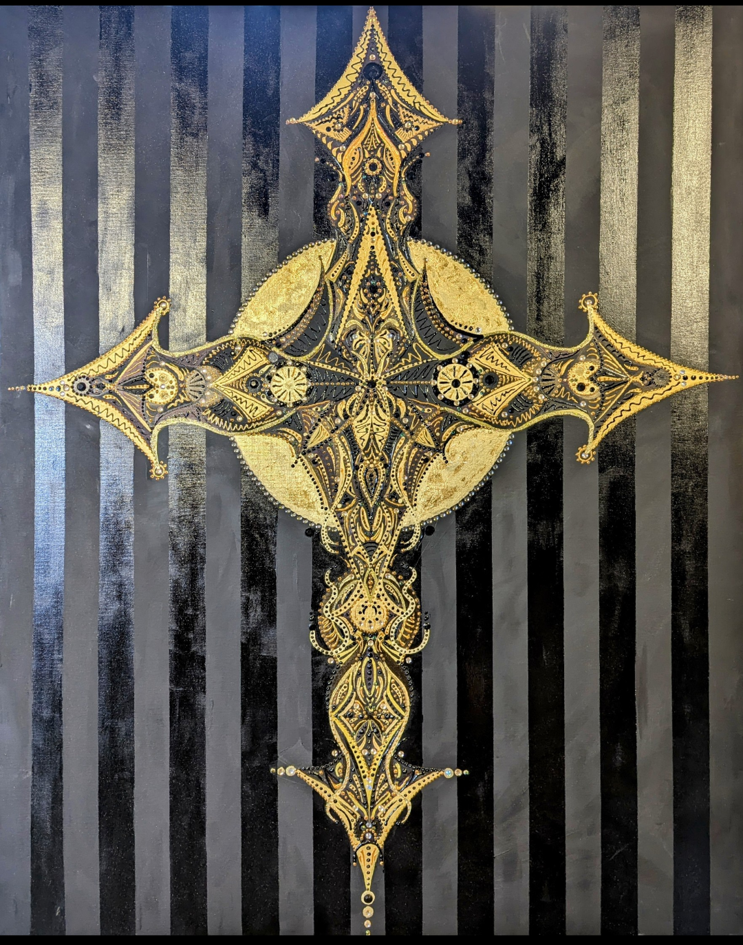 Cross of Serendipity - Original 80x100cm